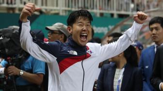 Asian Games: Korsel Juara, Son Heung-min Bebas dari Wajib Militer