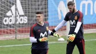 Kepa Siap Tantang De Gea Bersaing Jadi Kiper Utama Spanyol