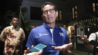 Sandiaga Uno Sebut Dolar Nyaris Rp 15.000 Bukan Salah Jokowi