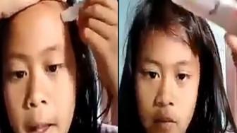 Bocah Ini Pakai Minyak Angin Buat Tutorial Make-up