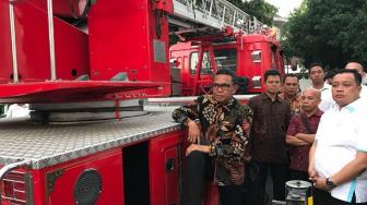 Sehari Jadi Gubernur Sulsel, Nurdin Bawa Truk Canggih Asal Jepang