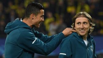 Modric Terbaik di Eropa, Ronaldo Mengaku Kalah