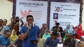 Sandiaga Uno Hadiri Diskusi #2019DemokrasiSejuk, Emak-emak Heboh