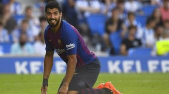 Susah Payah Tundukkan Sociedad, Luis Suarez: Bukti Liga Spanyol Ketat!