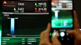 Ketika IHSG Tersungkur, Saham DIGI Strong Lagi 7,14%