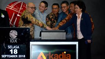 Pencatatan Perdana Saham Arkadia Digital Media