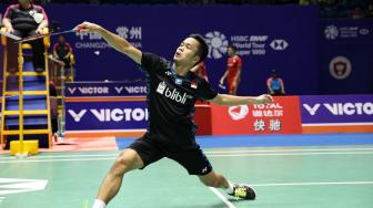 Anthony Ginting Taklukkan Lin Dan di China Terbuka