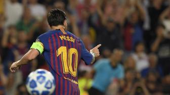 Lionel Messi Ciptakan 5 Rekor Saat Laga Perdana Liga Champions