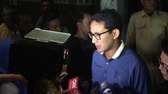 Sandiaga Uno Tak Permasalahkan soal Nomor Urut Capres-Cawapres