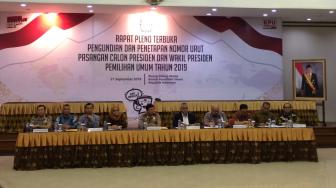 KPU Tetapkan DCT DPR Sebanyak 7968 Calon di Pileg 2019