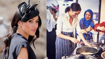 Rilis Buku Resep, Meghan Markle Masak Bareng Ibu - ibu