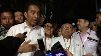 Jokowi - Ma'ruf Berangkat dari Istana Setelah Salat Maghrib ke Lokasi Debat