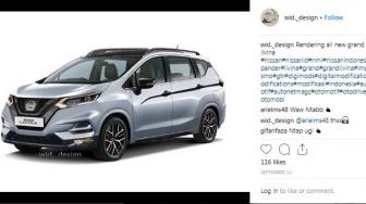 Tampang Grand Livina Terbaru Mirip Xpander ?