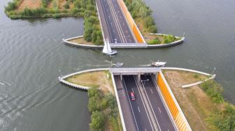 Jembatan di Belanda Miliki Desain yang Unik