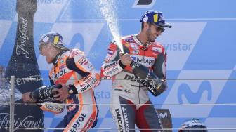 Lempar Handuk, Dovizioso : Mustahil Kejar Poin Marquez, Kecuali...