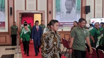 Jokowi Hadiri Rapimnas III PPP di Asrama Haji Pondok Gede