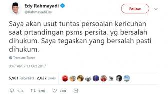 Ini Jawaban Edy Rahmayadi Terkait Kasus Kematian Banu Rusman