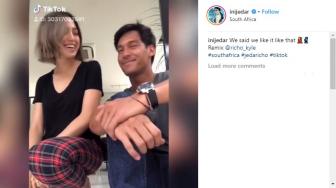 Kreatif, Jessica Iskandar dan Richard Kyle Bikin Video Tik Tok saat Liburan