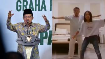 Gaya Wapres JK di Video Tik Tok