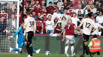 MU Takluk di Markas West Ham United