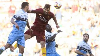 Roma vs Lazio: Giallorossi Bungkam Elang Ibu Kota 2-0