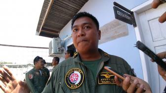 Cerita Pilot Hercules Tenangkan Ribuan Pengungsi Gempa Palu