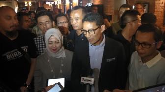 Nonton Sambil Galang Dana, Sandiaga Uno Kumpulkan Rp 30 Juta