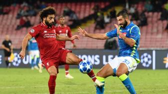 Link Live Streaming Liga Champions, Napoli Vs Liverpool