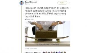 Eksperimen Sederhana Ini Ungkap Dampak Likuifaksi saat Gempa