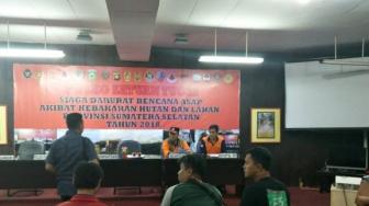 Polda Tetapkan Tujuh Tersangka Kasus Pembakaran Hutan