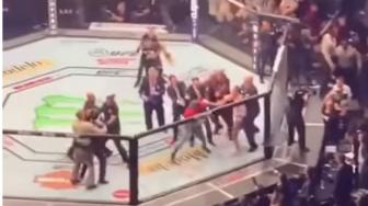 McGregor Dikanvaskan Khabib, UFC Berakhir Rusuh