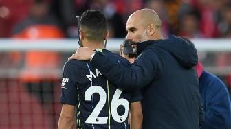 Guardiola Akui Dia Yang Inginkan Mahrez Ambil Penalti