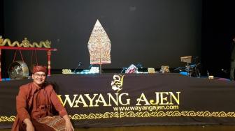 Walau Cuaca Dingin, Warga Korsel Antre Demi Menonton Wayang Ajen