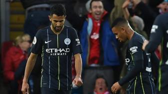 Gabriel Jesus Tak Senang Guardiola Pilih Mahrez Ambil Penalti