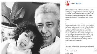 Ayah Mertua Giring Nidji Meninggal Dunia