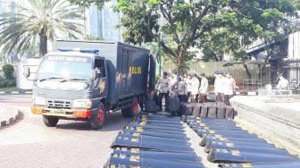 Jelang Pemeriksaan Amien Rais, 3.284 Polisi Siaga di Polda Metro