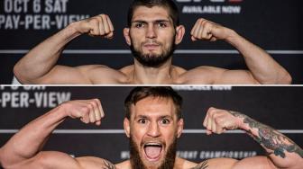 Ini Alasan Khabib Lompat Pagar Arena di Pertandingan UFC