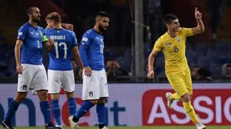 Ditahan Imbang Ukraina, Italia Masih Tanpa Kemenangan