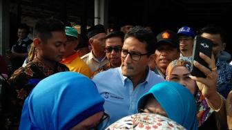 Sandiaga Sambangi Pasar Imogiri, Pedagang: Gak Kenal Tuh