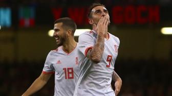 Spanyol Hantam Wales, Paco Alcacer Cetak Dua Gol