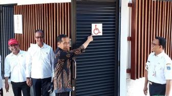 Janji Jokowi Usai Tinjau Fasilitas Penyandang Disabilitas di GBK