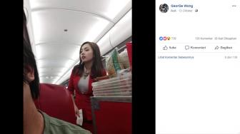 Pramugari Cantik yang Viral Terungkap, Ini Sosoknya