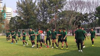 Hadapi UEA, Latihan Timnas Indonesia U-19 Fokus Benahi Kesalahan