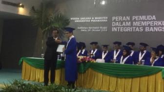 Mahfud MD Mendapat Penghargaan Tertinggi Universitas Paramadina