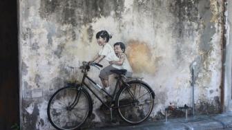 Yuk Menelusuri Gang Hunting Street Art Mural di George Town