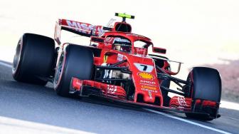 Raikkonen Menangi GP AS, Hamilton Gagal Kunci Gelar Juara Dunia