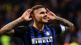 2 Gol Icardi Bawa Inter Milan Benamkan Lazio di Olimpico