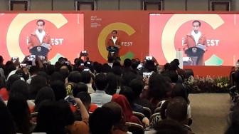 Buka Idea Fest 2018, Jokowi Kaget Banyak Lompatan dan Loncatan