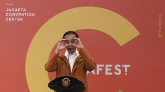 Jokowi Buka Ideafest 2018