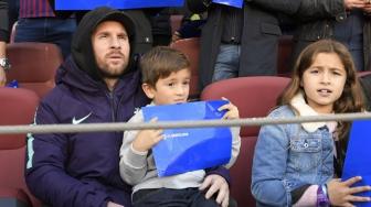 Messi: Anak Saya Thiago Mengkritik Saya!